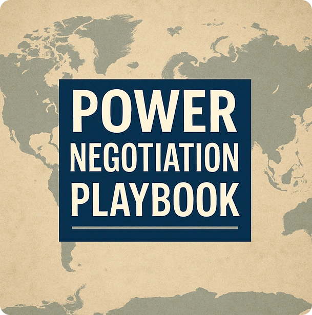 Power Negotiation Playbook