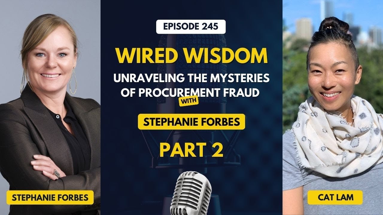 Wired Wisdom: Unraveling the Mysteries of Procurement Fraud with Stephanie Forbes Part 2